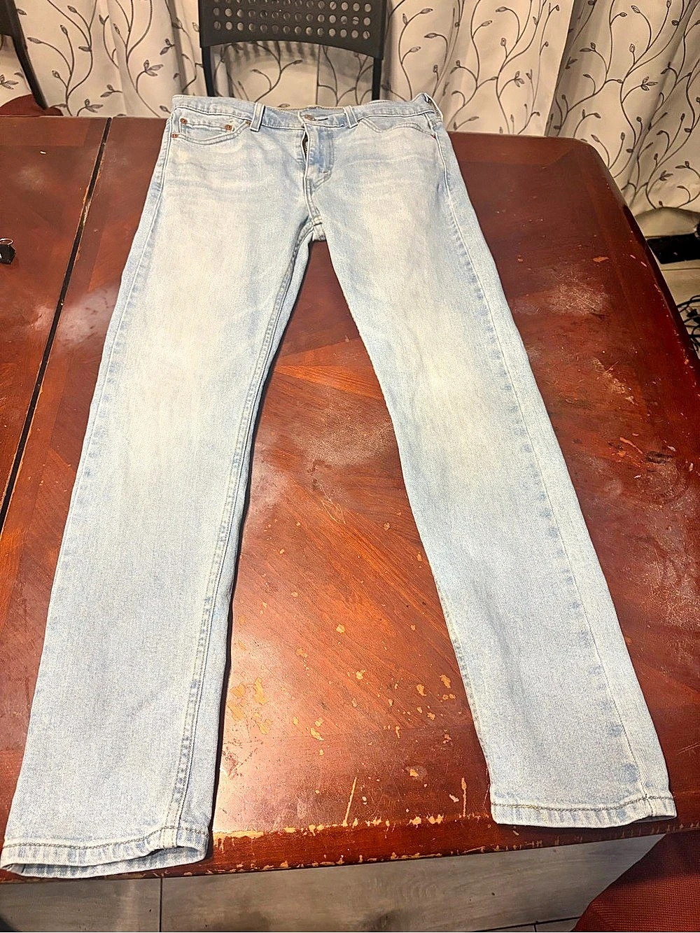 Levi's 501 Straight Leg Jeans Blue Waist 30